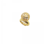 Δαχτυλίδι από επιχρυσωμένο ασήμι 925º.